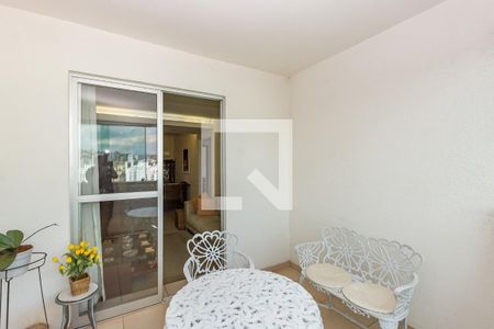 Varanda da Sala de apartamento à venda com 3 quartos, 98m² em Buritis, Belo Horizonte