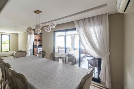 Sala de Jantar de casa de condomínio para alugar com 3 quartos, 390m² em Morada das Flores (aldeia da Serra), Barueri