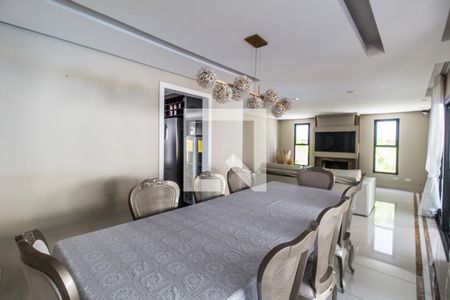 Sala de Jantar de casa de condomínio para alugar com 3 quartos, 390m² em Morada das Flores (aldeia da Serra), Barueri