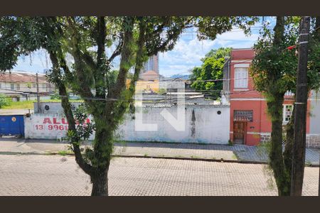 Vista da Sala de casa para alugar com 3 quartos, 115m² em Estuário, Santos