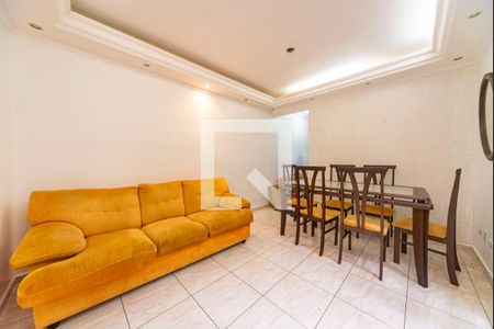 Sala de apartamento para alugar com 3 quartos, 92m² em Vila Curuçá, Santo André