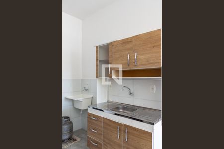 Sala/Cozinha de apartamento para alugar com 1 quarto, 52m² em Cavalhada, Porto Alegre