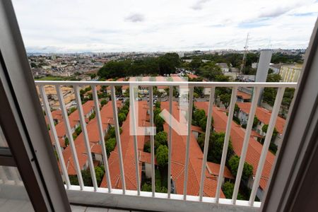 Varanda da sala  de apartamento para alugar com 2 quartos, 50m² em Taboão, São Bernardo do Campo