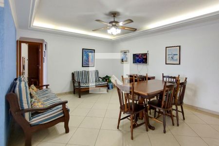 Sala de apartamento para alugar com 2 quartos, 82m² em Aviação, Praia Grande