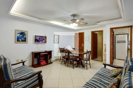 Sala de apartamento para alugar com 2 quartos, 82m² em Aviação, Praia Grande