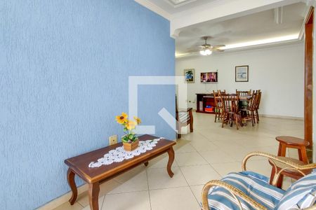 Sala de apartamento para alugar com 2 quartos, 82m² em Aviação, Praia Grande