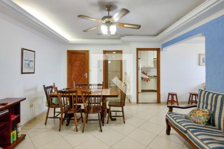 Sala de apartamento para alugar com 2 quartos, 82m² em Aviação, Praia Grande