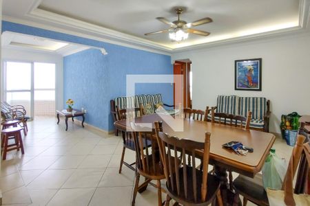 Sala de apartamento para alugar com 2 quartos, 82m² em Aviação, Praia Grande