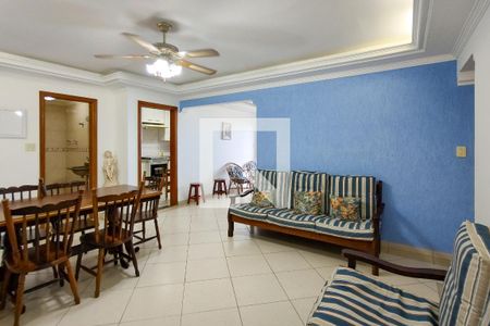 Sala de apartamento para alugar com 2 quartos, 82m² em Aviação, Praia Grande