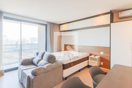 Sala/Quarto de apartamento para alugar com 1 quarto, 37m² em Pinheiros, São Paulo