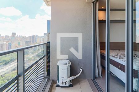 Varanda de apartamento para alugar com 1 quarto, 37m² em Pinheiros, São Paulo