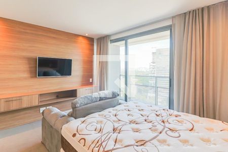 Sala/Quarto de apartamento para alugar com 1 quarto, 37m² em Pinheiros, São Paulo