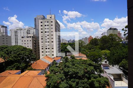 Varanda de kitnet/studio para alugar com 1 quarto, 26m² em Pinheiros, São Paulo