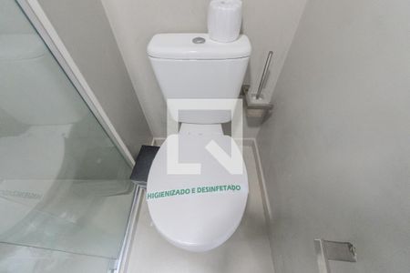 Banheiro de kitnet/studio à venda com 1 quarto, 22m² em Centro, São Paulo