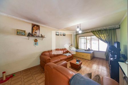 Sala de casa à venda com 3 quartos, 125m² em Jardim Pilar, Santo André