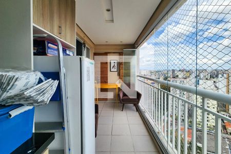 Varanda  de apartamento à venda com 3 quartos, 91m² em Vila Lusitania, São Bernardo do Campo