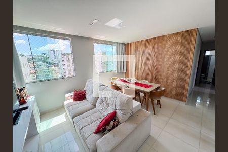 Sala de apartamento à venda com 3 quartos, 163m² em Santa Helena, Belo Horizonte