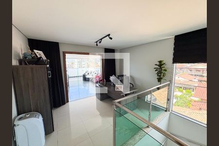 Sala 2 de apartamento à venda com 3 quartos, 163m² em Santa Helena, Belo Horizonte