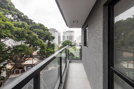 Varanda de apartamento à venda com 2 quartos, 48m² em Vila Guilhermina, São Paulo