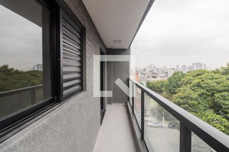 Varanda de apartamento à venda com 2 quartos, 48m² em Vila Guilhermina, São Paulo