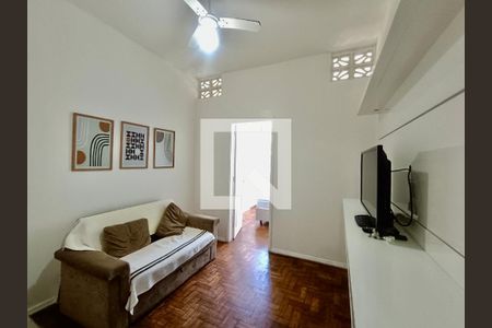 Sala de apartamento à venda com 1 quarto, 40m² em Copacabana, Rio de Janeiro