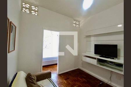 Sala de apartamento à venda com 1 quarto, 40m² em Copacabana, Rio de Janeiro