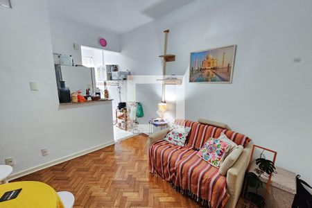 Sala de apartamento à venda com 1 quarto, 38m² em Glória, Rio de Janeiro