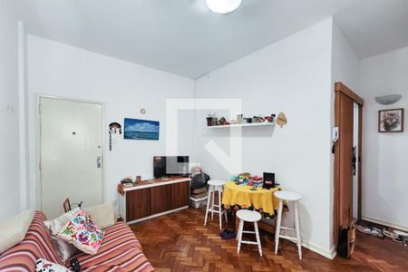 Sala de apartamento à venda com 1 quarto, 38m² em Glória, Rio de Janeiro