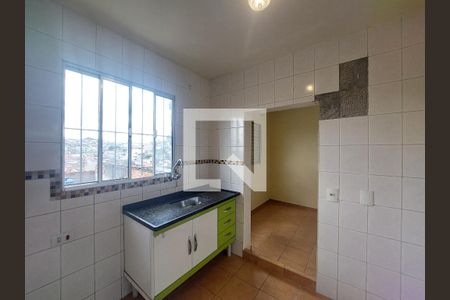 Sala/Cozinha de casa para alugar com 1 quarto, 40m² em Piraporinha, São Paulo