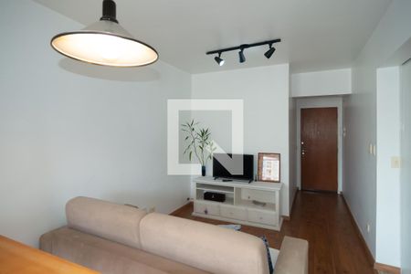 Sala de apartamento à venda com 1 quarto, 47m² em Alto de Pinheiros, São Paulo