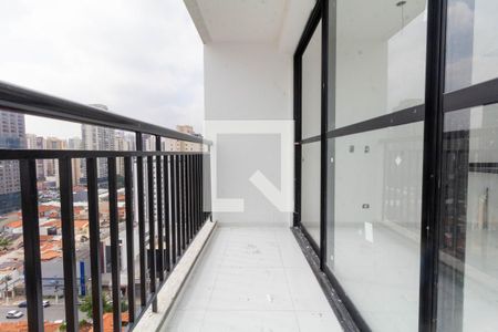 Varanda de kitnet/studio à venda com 1 quarto, 37m² em Vila Azevedo, São Paulo