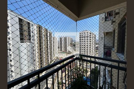 Varanda de apartamento à venda com 3 quartos, 65m² em Del Castilho, Rio de Janeiro