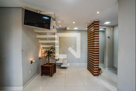 Sala de apartamento à venda com 3 quartos, 126m² em Parque Sao Vicente, Santo André