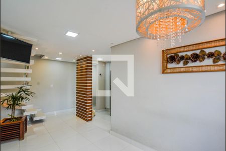 Sala de apartamento à venda com 3 quartos, 126m² em Parque Sao Vicente, Santo André