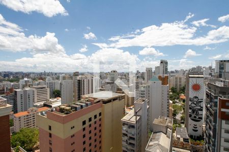 Vista da Varanda e Piscina de apartamento para alugar com 3 quartos, 150m² em Paraíso, São Paulo