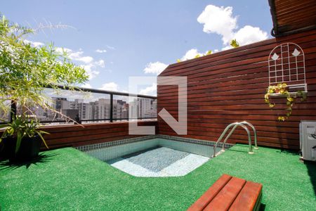 Varanda e Piscina de apartamento para alugar com 3 quartos, 150m² em Paraíso, São Paulo