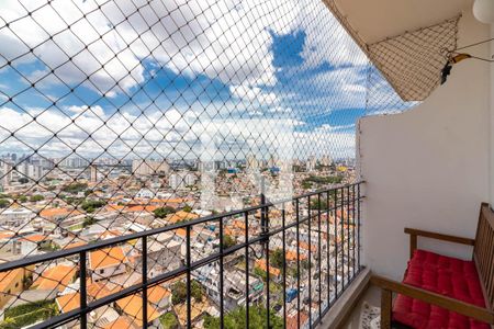 Varanda da Sala de apartamento à venda com 3 quartos, 80m² em Vila Barbosa, São Paulo