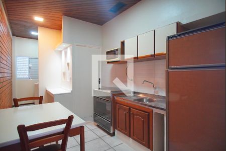 Sala/Cozinha de apartamento para alugar com 1 quarto, 40m² em Rondônia, Novo Hamburgo