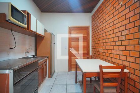 Sala/Cozinha de apartamento para alugar com 1 quarto, 40m² em Rondônia, Novo Hamburgo