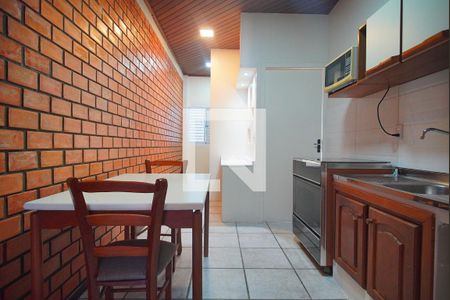 Sala/Cozinha de apartamento para alugar com 1 quarto, 40m² em Rondônia, Novo Hamburgo