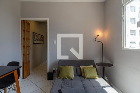 Sala de apartamento para alugar com 1 quarto, 42m² em Bela Vista, São Paulo