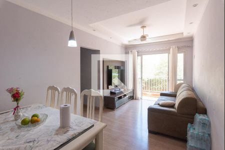 Sala de apartamento à venda com 3 quartos, 76m² em Jardim Pauliceia, Campinas