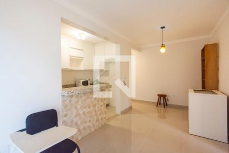 Sala de apartamento para alugar com 2 quartos, 78m² em Custódio Pereira, Uberlândia