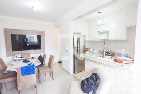 Sala de apartamento para alugar com 2 quartos, 48m² em Custódio Pereira, Uberlândia