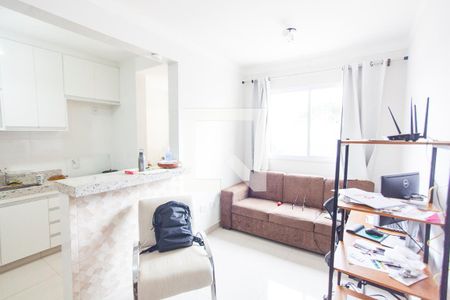 Sala de apartamento para alugar com 2 quartos, 48m² em Custódio Pereira, Uberlândia