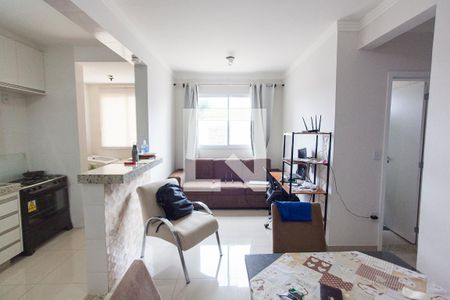 Sala de apartamento para alugar com 2 quartos, 48m² em Custódio Pereira, Uberlândia