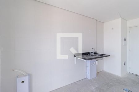 Sala e cozinha de apartamento para alugar com 1 quarto, 38m² em Bela Vista, Osasco