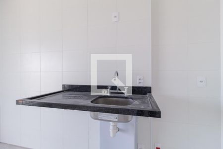 Sala e cozinha de apartamento para alugar com 1 quarto, 38m² em Bela Vista, Osasco