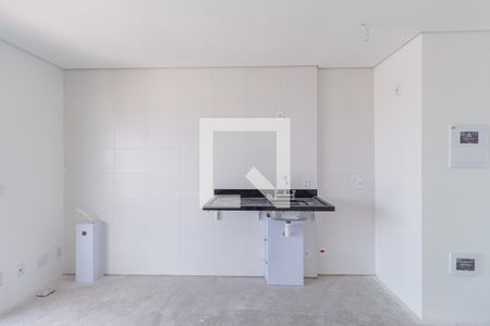 Sala e cozinha de apartamento para alugar com 1 quarto, 38m² em Bela Vista, Osasco