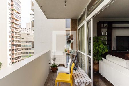 Varanda de apartamento para alugar com 5 quartos, 236m² em Santa Cecilia, São Paulo